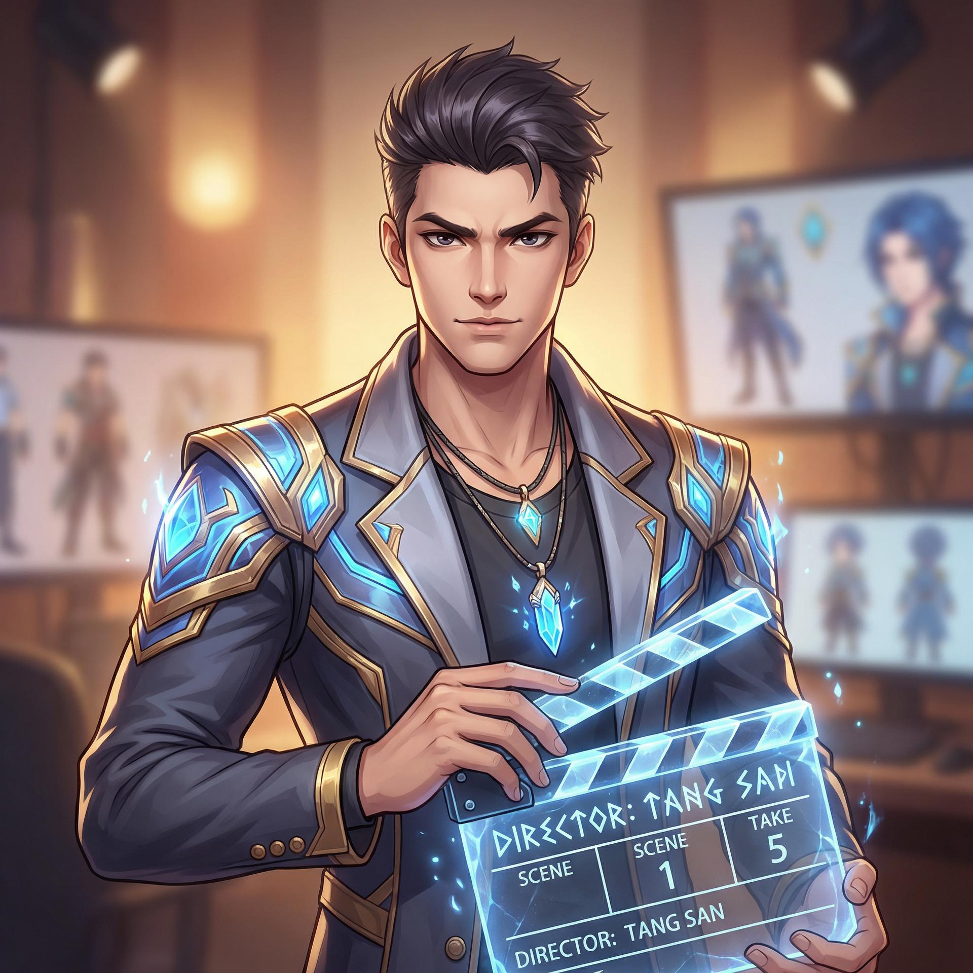 网红主播游戏解说导演