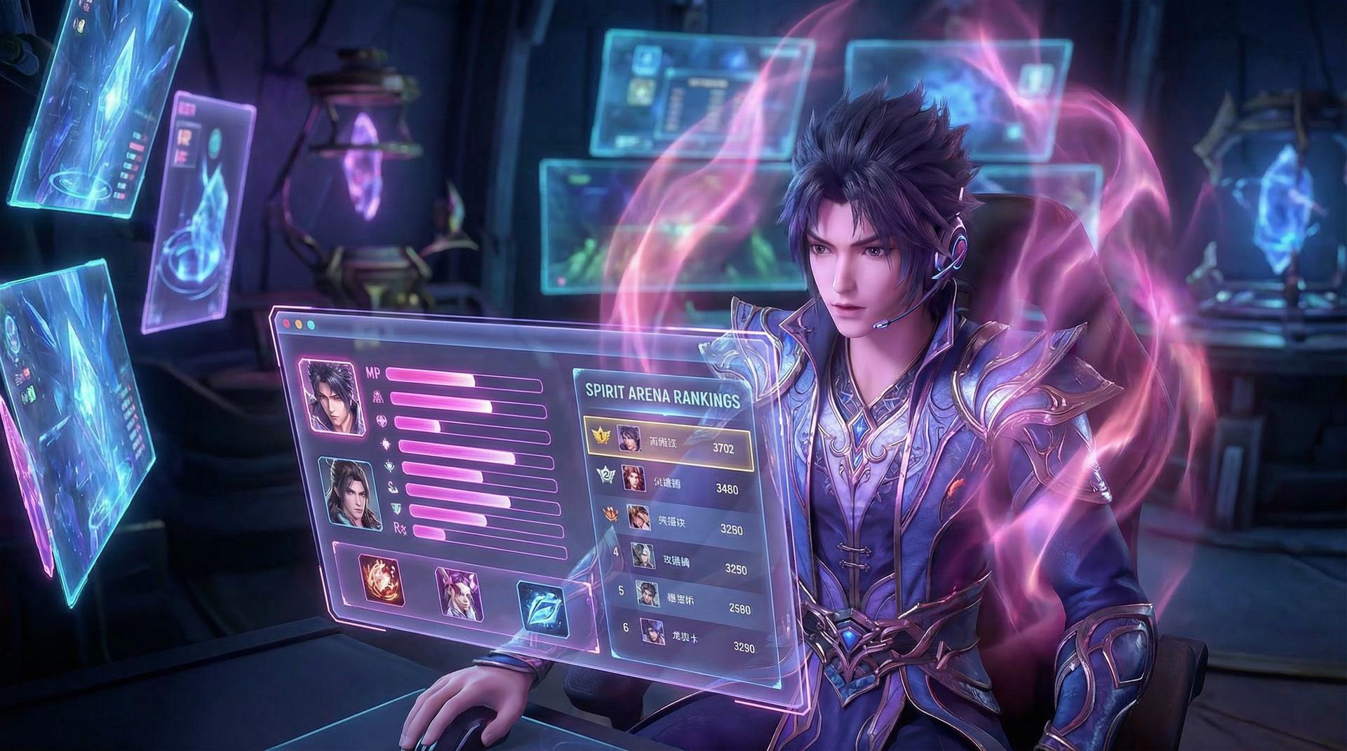 网红主播游戏测评视频