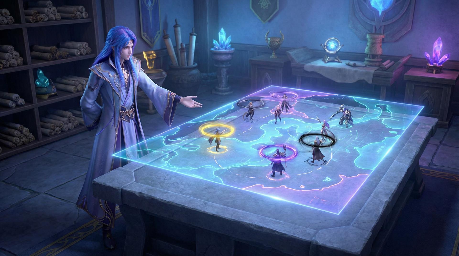 网红主播游戏战术视频